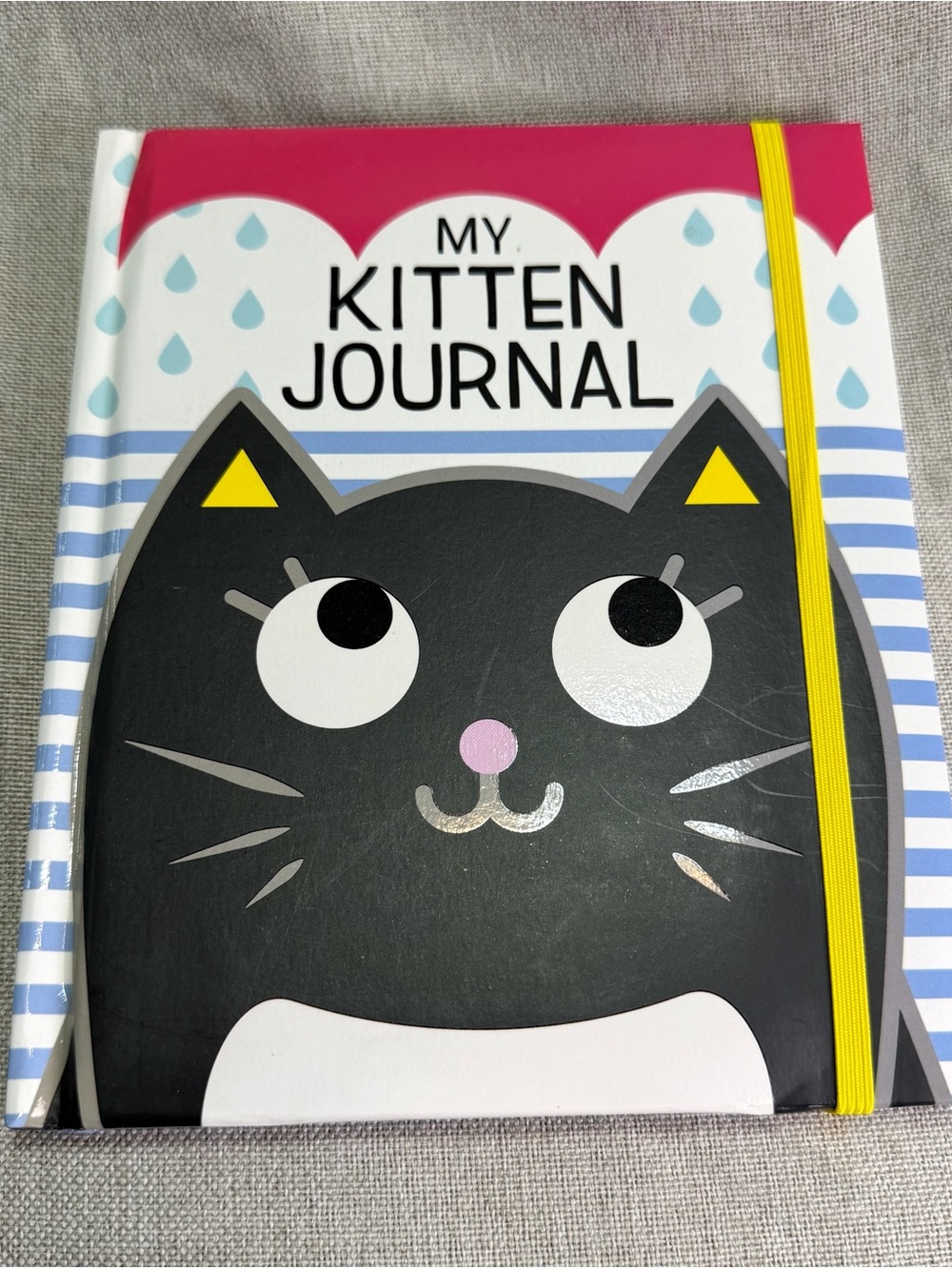 Scholastic My Kitten Journal with Yellow Elastic